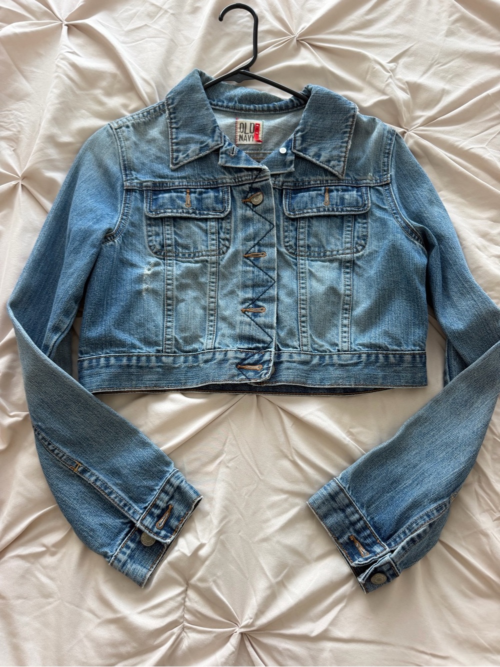 Old Navy Cropped Denim Jacket
